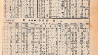 道内時刻表1985年8月号 その7 名寄線・天北線 | よんかくよもやま話