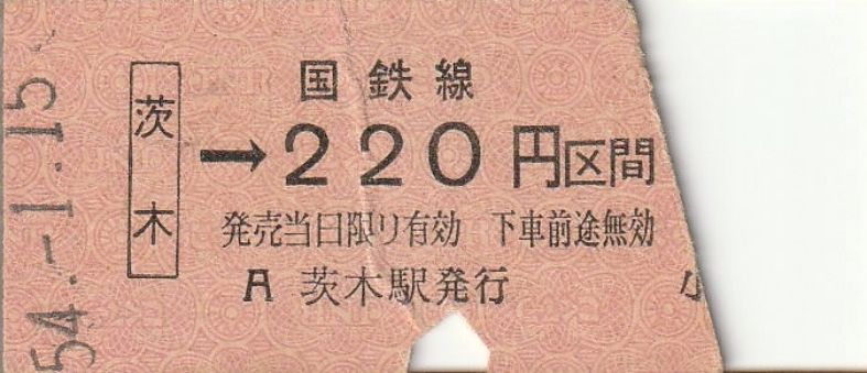 硬券畏る可し 〜国鉄編〜 | よんかくよもやま話
